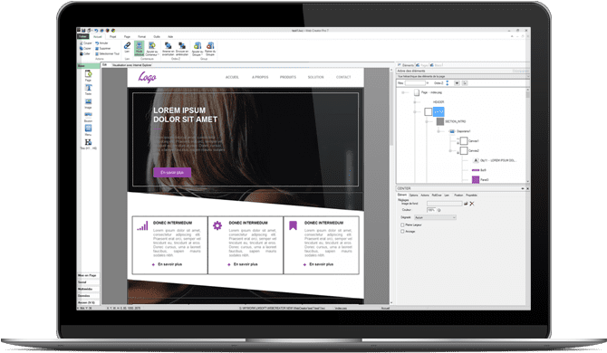 WebCreator software